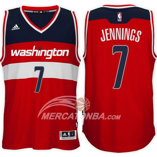 Maglia NBA Jennings Washington Wizards Rosso